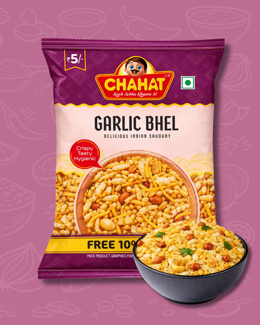Garlic Bhel