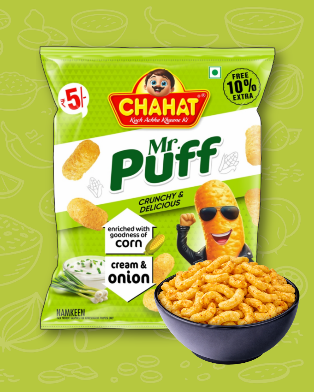 Puff Cream Onion
